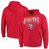 Men's San Francisco 49ers G III Sports by Carl Banks Perfect Season Full Zip Hoodie Scarlet,baseball caps,new era cap wholesale,wholesale hats
